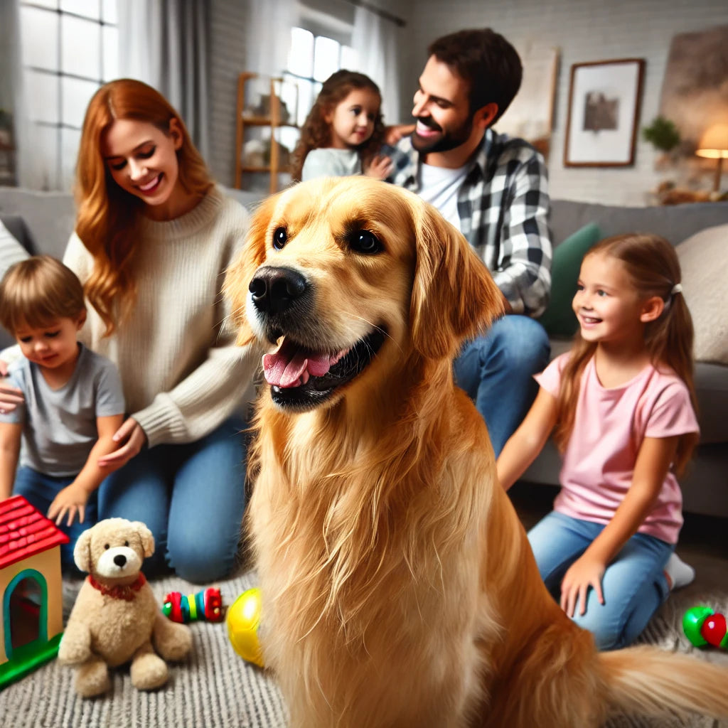 Golden Retriever : Le Meilleur Ami de la Famille – Doux, Loyal et Affectueux