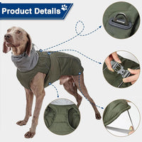 Manteau pour Chien Imperméable et Chaud - Veste d'Hiver Réfléchissante