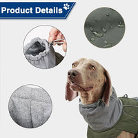 Manteau pour Chien Imperméable et Chaud - Veste d'Hiver Réfléchissante