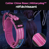 Collier Chien Rose | Militarydog™
