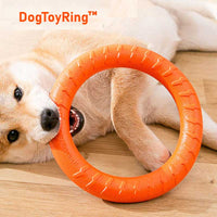 Frisbee anneau jouet chien indestructible  | DogToyRing™